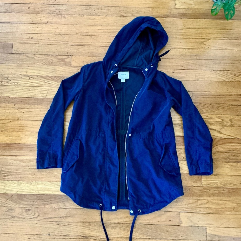 Old Navy - Women's Navy Water Resistant Jacket